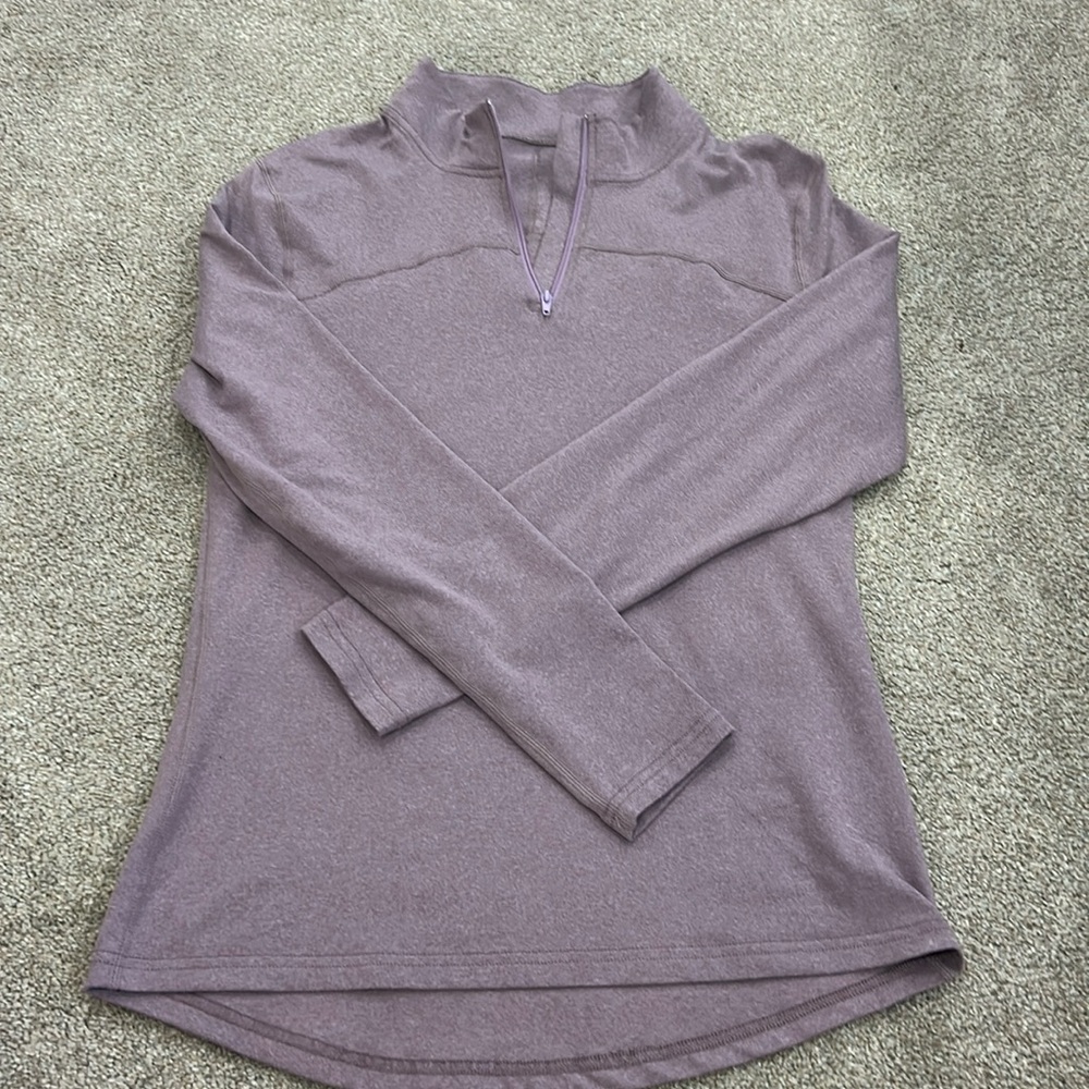 Athletic quarter zip